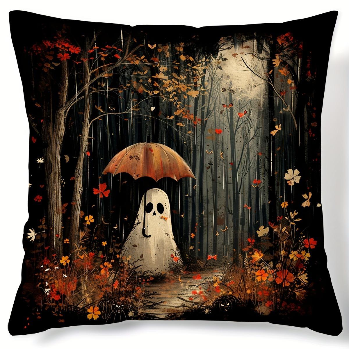 

Наволочки для украшения на Хэллоуин, подходящие для гостиной, чехлы для диванных подушек, украшения спальни, праздничные подарки 60x60cm