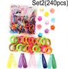 Hair Clips and Hair Ties Set for Girls - Princess Hair Accessories with Clips, Bows and Bands | Toddler Hair Kit in Gift Box for Daily Use