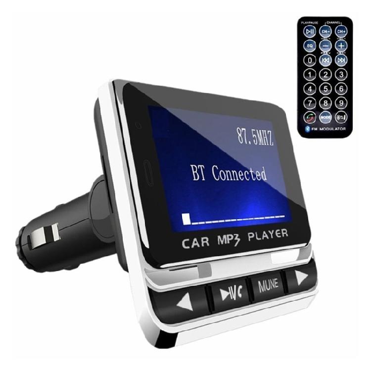 Car Player Stereo-System with Bluetooth-compatible FM Transmitter Remote Control 1