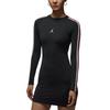 Brooklyn Jumpman Sports Casual Simple Long Sleeve Dress Women Dresses IF1081-010
