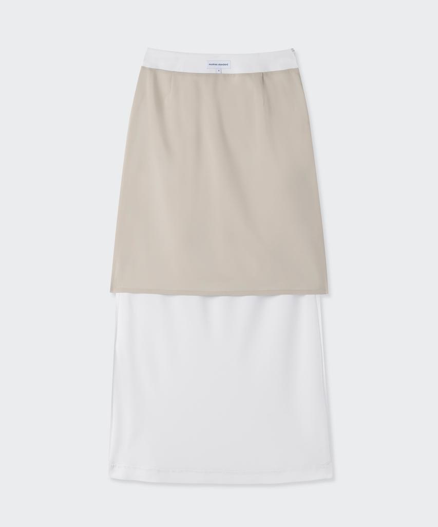 Musinsa Standard Woman Women'S Fluid Maxi Skirt [Ivory]