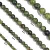 4/6/8/10/12mm Natural Stone Beads Green Round Southern Jade Loose Spaced Beads For DIY Handmade Bracelet Necklace Jewelry