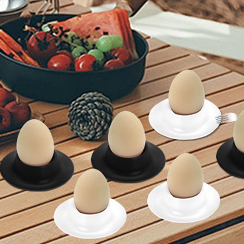 Stackable Egg Cup Container Portable Egg Tray Holder Shatterproof Anti-Spill Protection Serving Dishes Kitchen Accessories