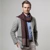 New Luxury Brand Business Mens Scarf Cashmere Scarfs Shawl High Quality Winter Warm Scarves Men