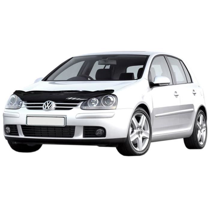 Déflecteur de Capot - SCOUTT - Volkswagen Golf 5 - ABS Plastique - Installation Facile - Noir