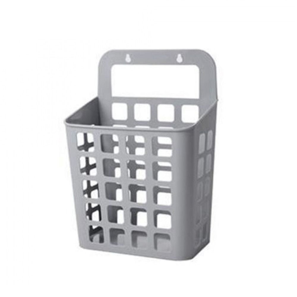 Folded Hanging Laundry Basket Draining Holes Dirty Laundry Organizer  Bedroom Closet
