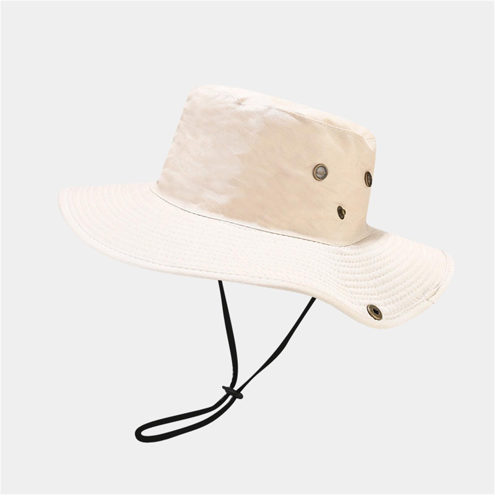 

Складная шляпа для активного отдыха, шляпа-ведро, спортивная шляпа для альпинизма и солнца One Size белый