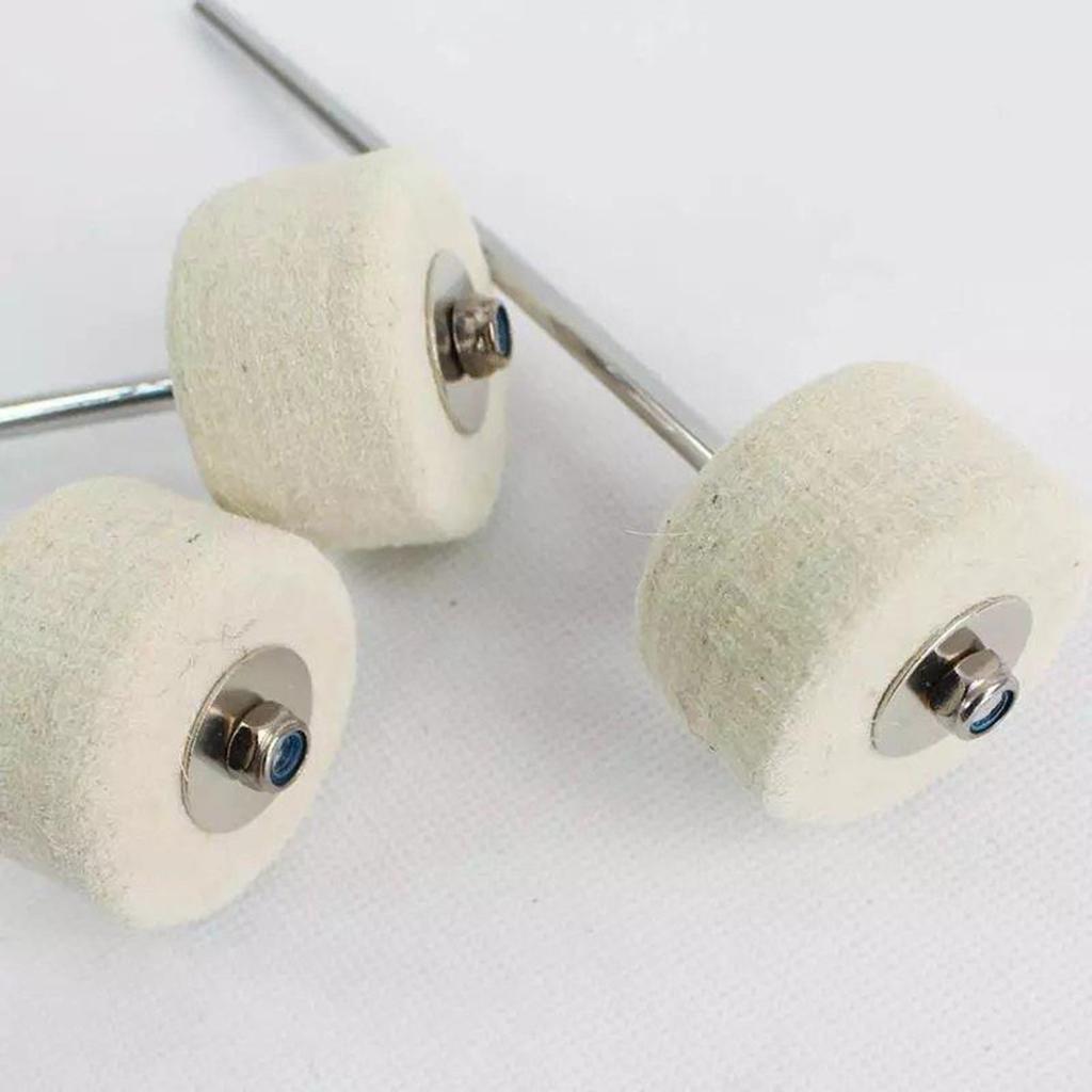 Bass Drum Pedal Hammer Bass Drum Pedal Beater Double Sided Bass Drum Pedal Beater for Percussion Instrument Accessories