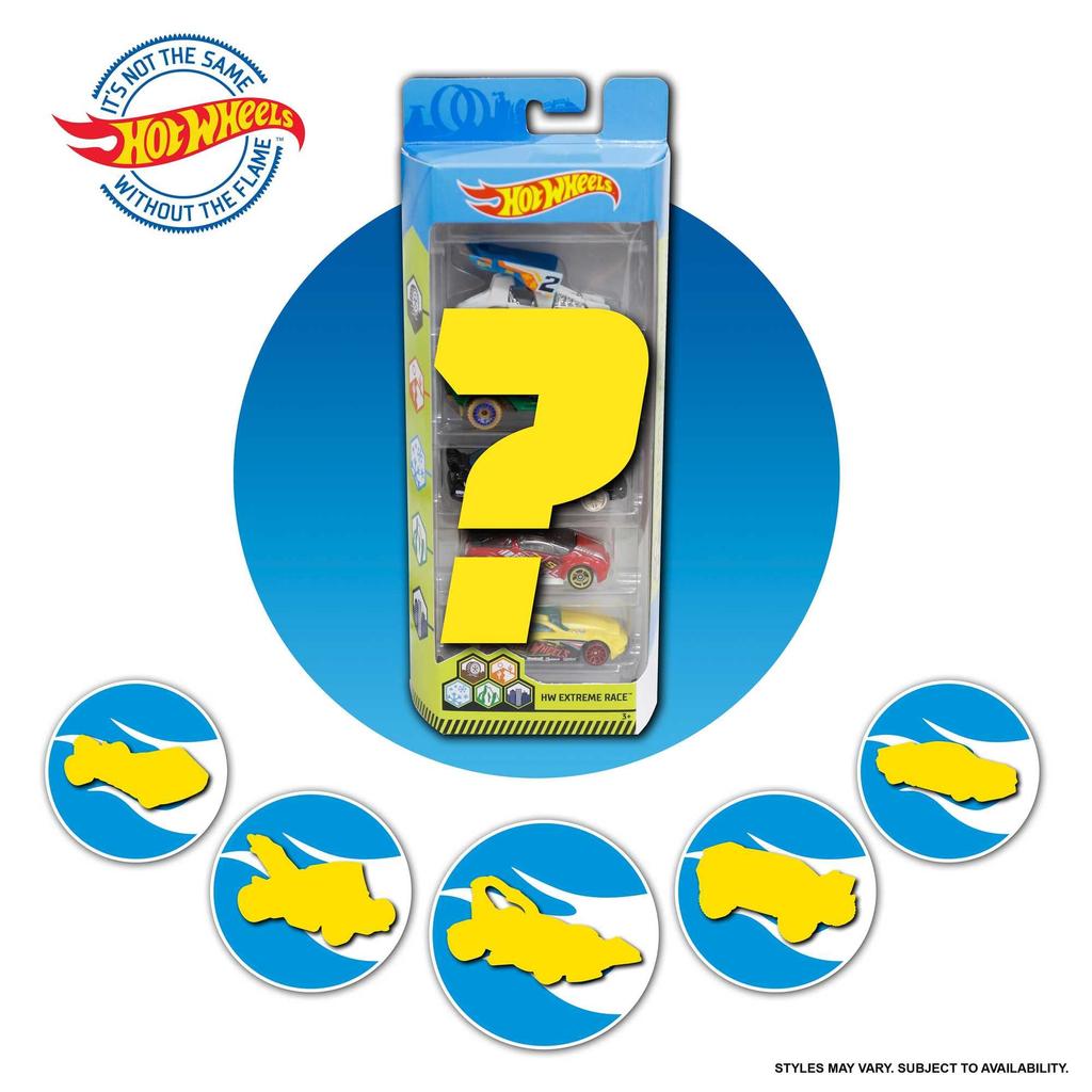 Hot Wheels 5 Car Pack 1806