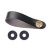 PU Leather Guitar Neck Strap Holder Button Headstock Adaptor Adjustable Guitar Strap Belt Safe Lock Guitar Accessories