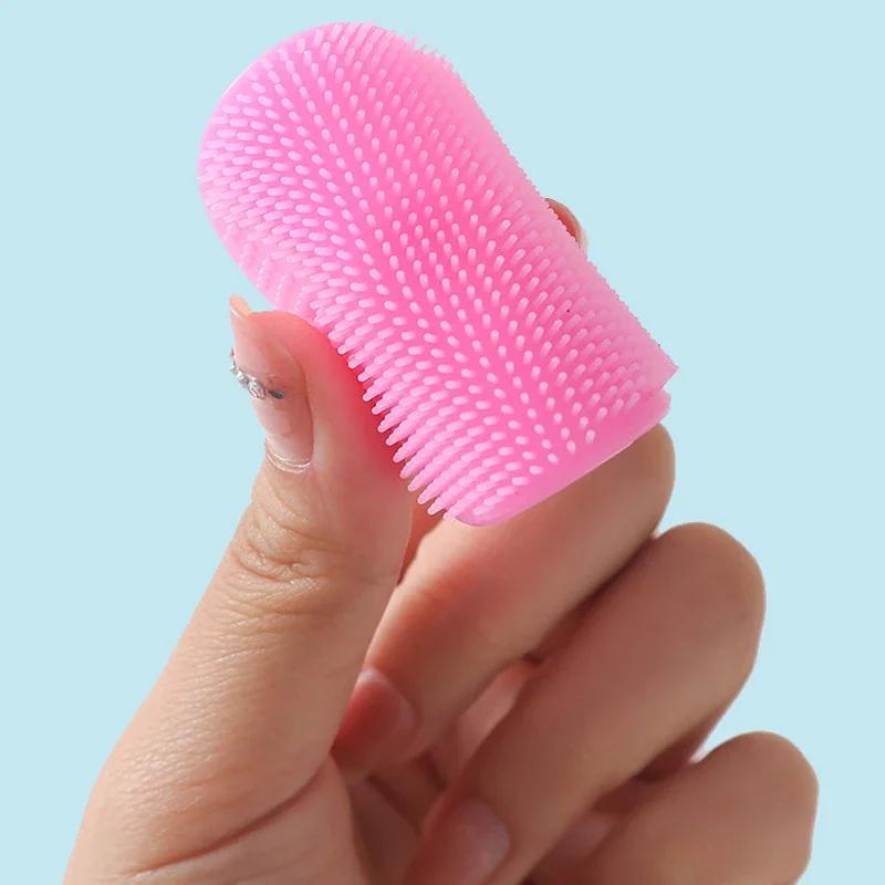 Soft Silicone Facial Brush Cleansing Massager Exfoliating Silicone Facial Scrub Baby Massage Brush. Silicone Face Scrubber