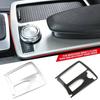 Car Interior Sticker Water Cup Holder Panel Decoration Trim For Mercedes Benz C