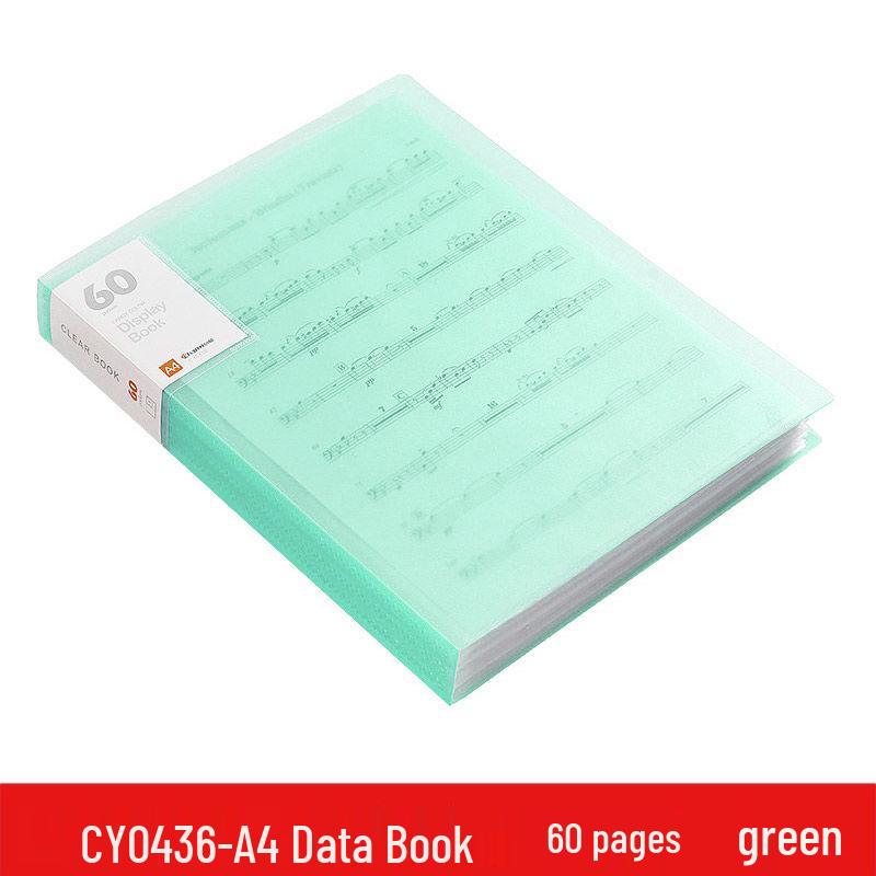 A4 Transparent Multilayer Insert Pockets Folder for Student Documents & Certificates