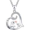 Mom Daughter Birthday Gifts For Yetsye Mum Daughter Elephant Necklace For Yetsye Women