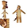 Jurassic Park Dinosaurier Cosplay Kostüm für Kinder Halloween Rollenspiel T-rex Triceratops Stegosaurus