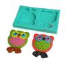 Silicone Mold For Fondant Owl Owls