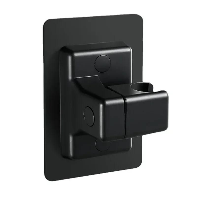 

Держатель для душевой лейки из АБС-пластика, настенная душевая стойка, самоклеящаяся, регулируемая, вращающаяся, ручная, аксессуары для ванной комнаты