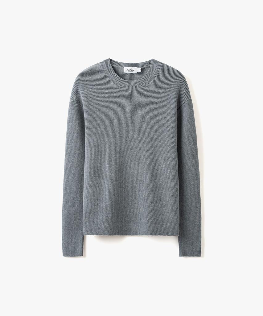 COSTUME O’CLOCK Daily Slim Fit Round Knit 6 Color Cooskt074