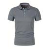STORN Hot Sale Men's Summer Casual Breathable Comfortable Polo Shirt Men's Solid Color High Quality Short Sleeve T-Shirt