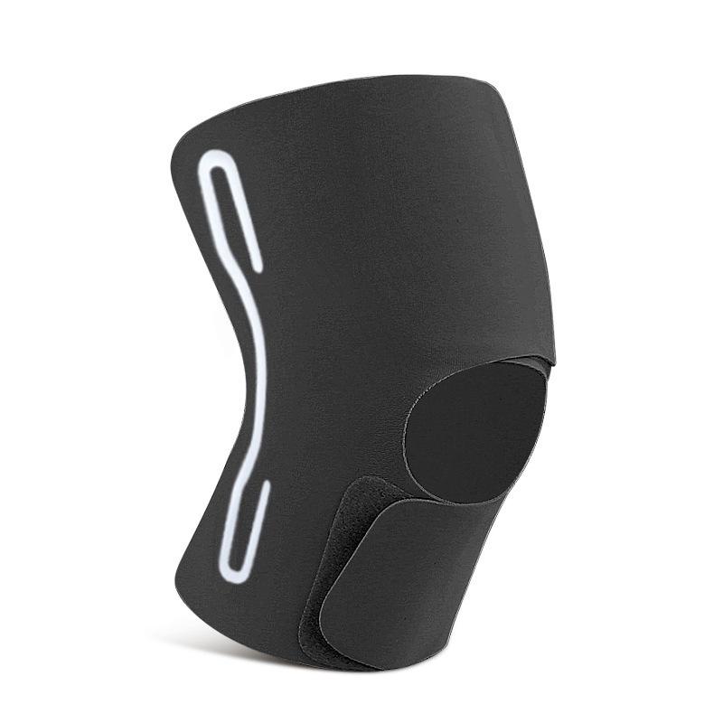 Adjustable Unisex Sports Knee Pads for Meniscus Support - Ideal for Running and Hiking.