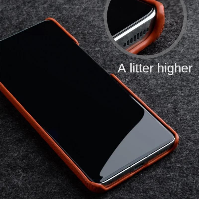Melkco Genuine Cowhide Leather Case for Xiaomi Mi 13 Ultra 5G Mi14 15 Pro 12 12X 12S 11 10s Premium Microfiber Inside Back Cover