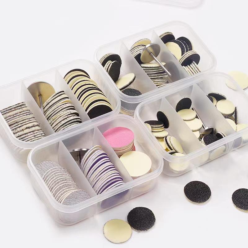 Foot Dead Skin Sandpaper Replaceable With Disc Pedicure Polishing Disc Cuticle Calluse Remover File Electric Pedicure Tools