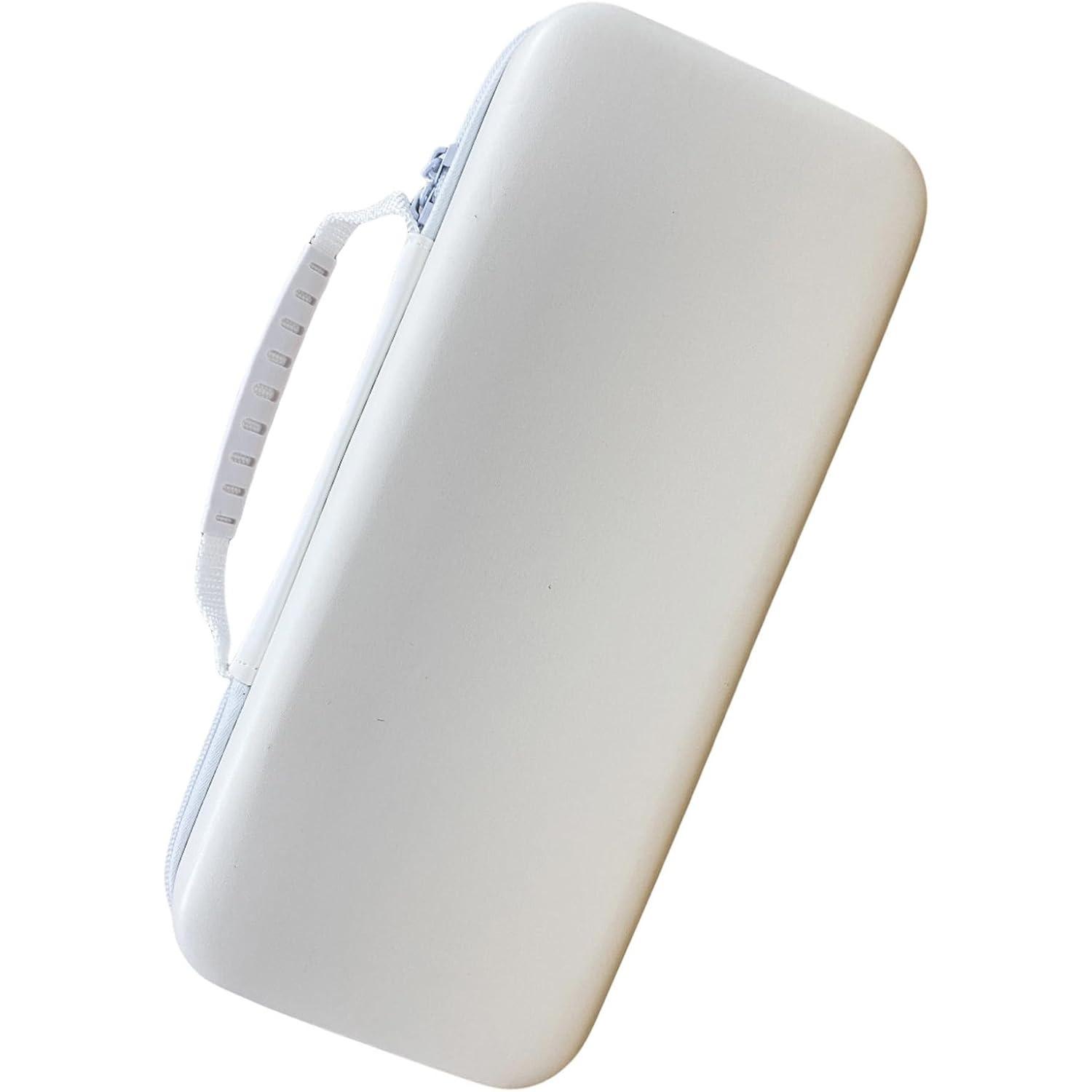 

Чехол для MSI Claw, дорожная сумка-чехол для портативной игровой консоли MSI Claw A1M, жесткий чехол с гнездом для игровой карты и сетчатым карманом для аксессуаров MSI Claw белый