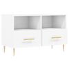 VidaXL TV Stand White 80x36x50 Cm Engineered Wood 828956