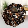 1PC Beagle Books Umbrella-8-Rib Reinforced, Automatic Open, Lightweight & Durable, Fashion Accessory for Outdoor, Beach L0382
