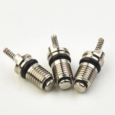 9x Car R134a Auto Air Conditioning Valve Core + 1Pcs Remover Tool For A/C System Mall/Big Air Conditioning Valve Core Tool