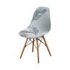Soft Skinfriendly Removable Slipcover Chair Cover For Modern Home Dining Armless Seat