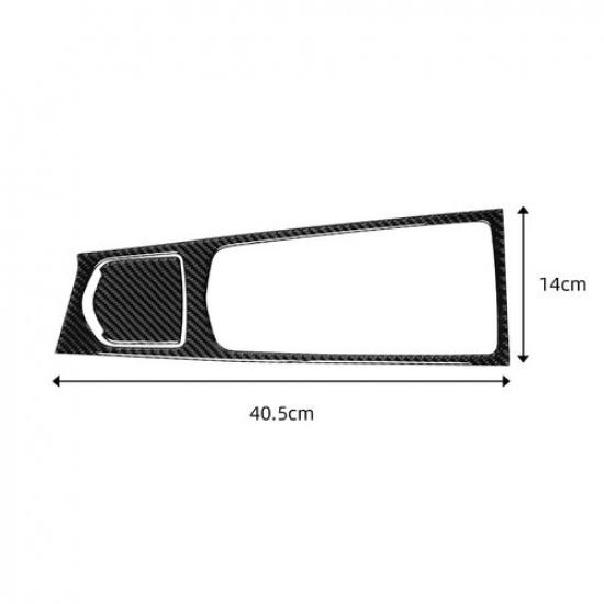 Carbon Fiber Central Console Gear Shift Frame Cover For Porsche Panamera 2010-16