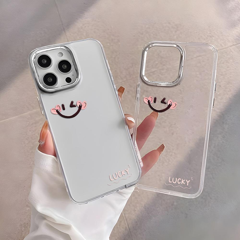 Transparent Phone Case for iPhone 11 12 13 iPhone 13 14 15 Pro 15 16 Pro Max Samsung A15 A16 A25 A26 A55 A56 S25 S24 S22 S23 Ultra S25 Edge