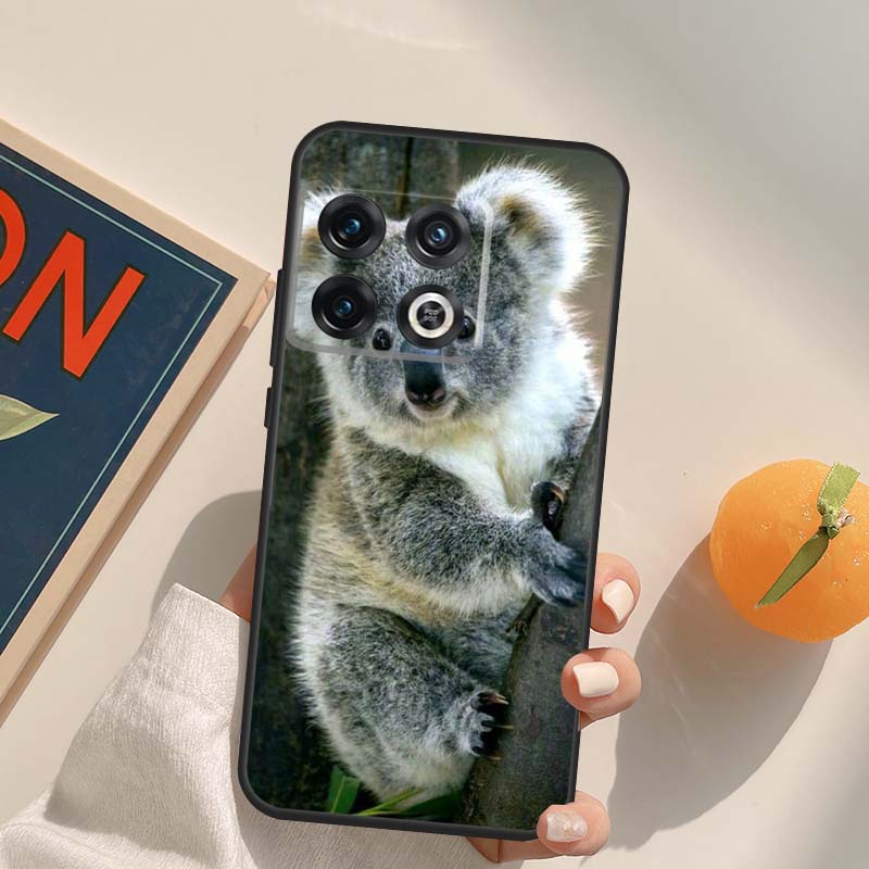 Australisches Koala-Case Für OnePlus 12R 13R 13T 10R 15 13 12 11 10T 8T Nord CE 4 3 2 Lite N20 N30 Nord 5 Hülle