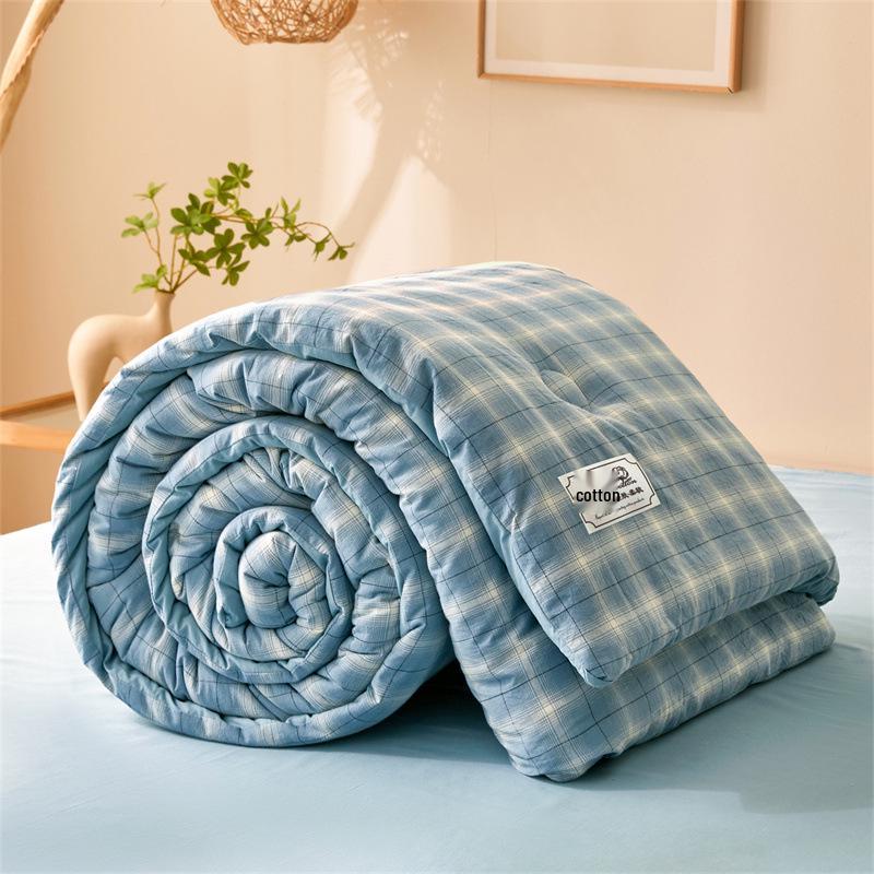 2025 All-Season Quilts: Thick Washed Cotton for Winter, Xinjiang Cotton for Summer, and Versatile Spring/Autumn Comfort