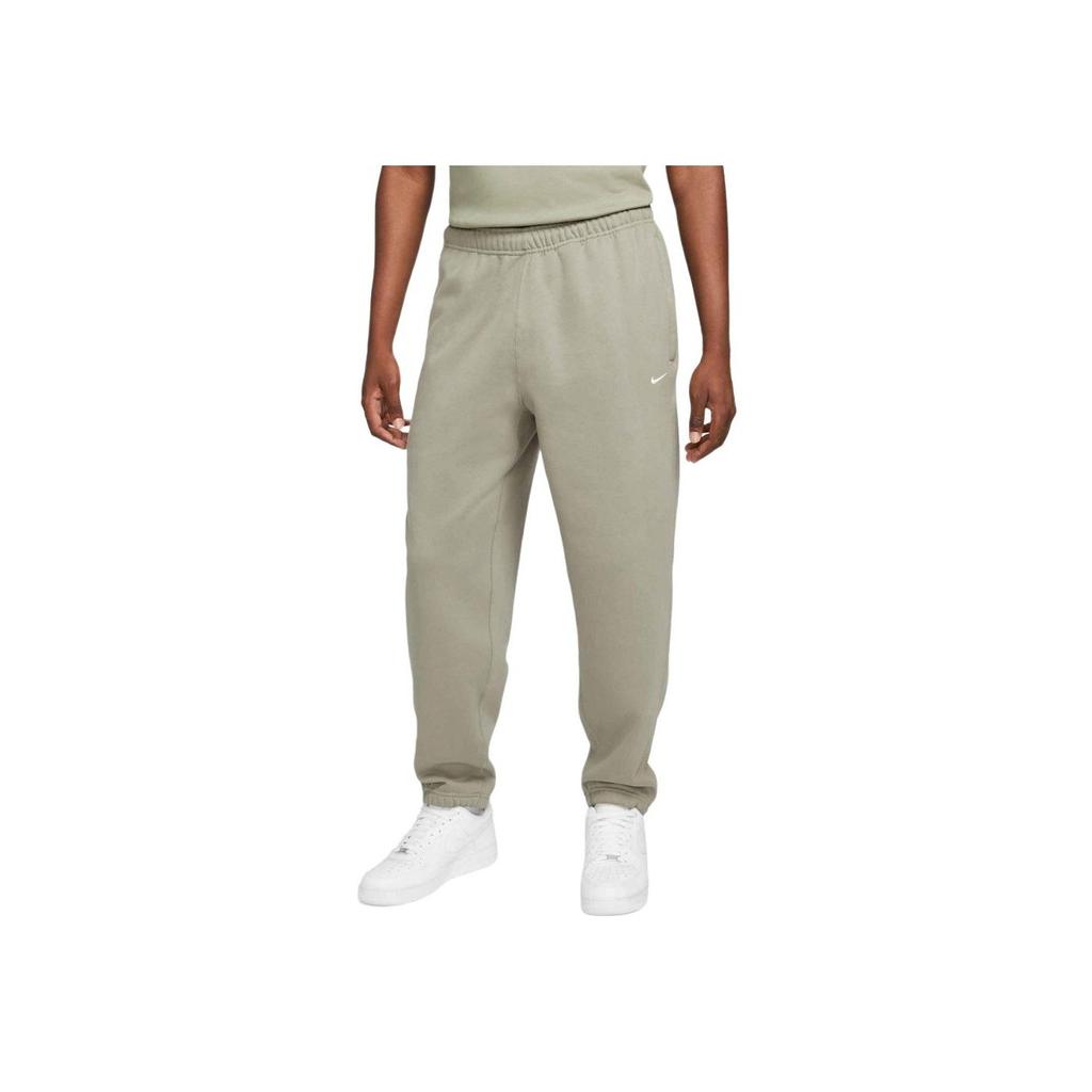 Nike Logo Embroidered Cuffed Joggers Men Bottoms Charcoal-Grey CW5460-320