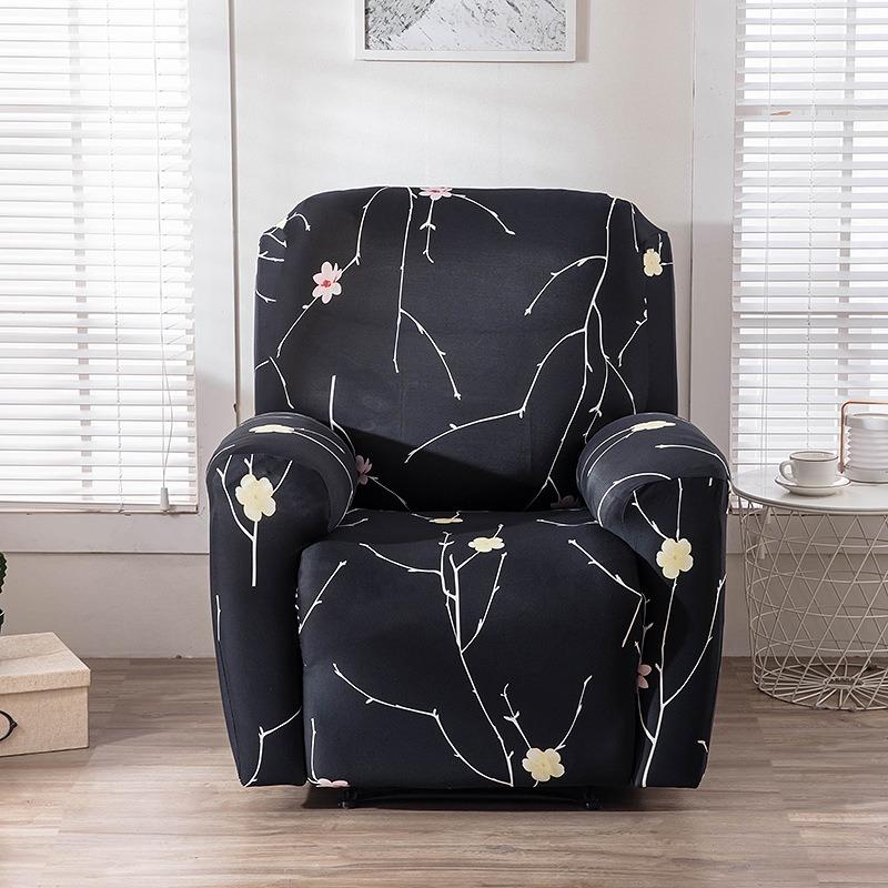 1/2/3 Seater Recliner Sofa Cover Elastic Jacquard Armchair Chair Cover for Living Room Cheap Relax Slipcover Protector