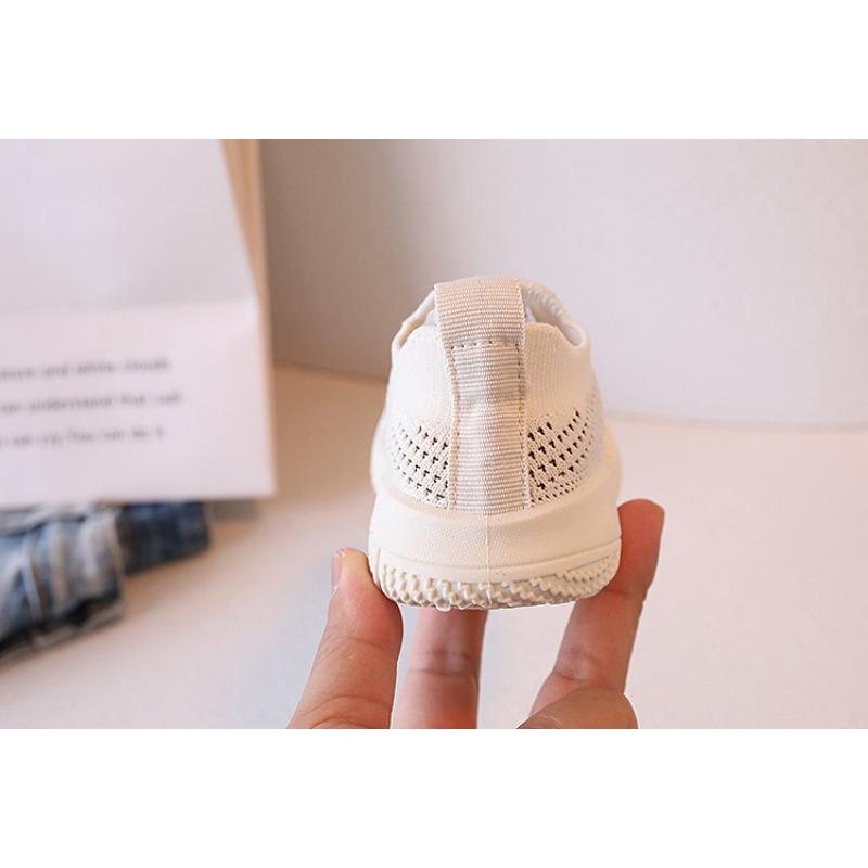 Kids Breathable Mesh Slip On Sneakers For Boys Girls Toddlers