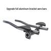 Lightweight Aluminum Alloy Aero Bars for Mountain and Road Bikes - Detachable TT Split-Type Handlebar.