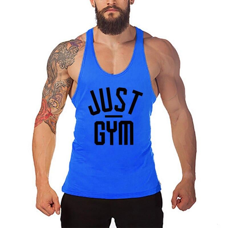 Do The Work New Brand Summer Bodybuilding Fitness Gym Sports Workout Letter Printed Mens Fashion Casual Breathable Cool Vest