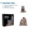 Jigsaw Puzzle Mysterious Animal Puzzles Dog Puzzles Present Designed for Adult Children Instructive Fabulous Present Interactive Games Wooden