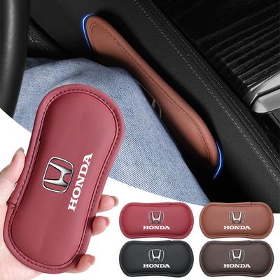 Auto Innenraum Bein Knie Stützpolster Lederkissen Autostyling für Civic XR-V HR-V Brv City Accord Odyssey Spirior CRV CRX CRZ