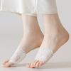 1 Pair Thin Forefoot Pads Lace Invisible Socks Invisible Half Insoles  Women
