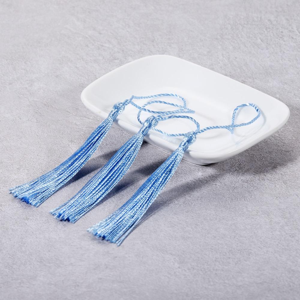 10Pcs/Pack Fringe Trim Sewing Curtains Hanging Rope Silk Tassels Jewelry Accessories DIY Wedding Decor Supplies Wholesale