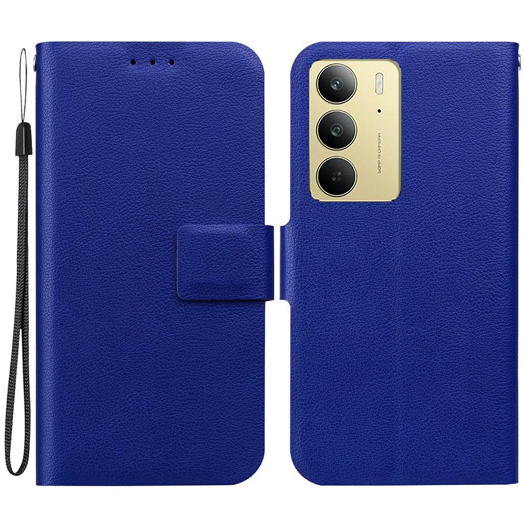For Realme C75 4G Case Ultra-Thin PU Leather+TPU Phone Cover with Card Slot
