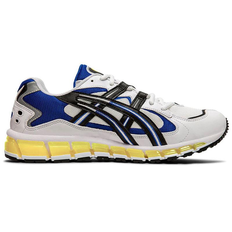 ASICS Gel Kayano 5 360 White Black Yellow Sneakers 1021A159-100