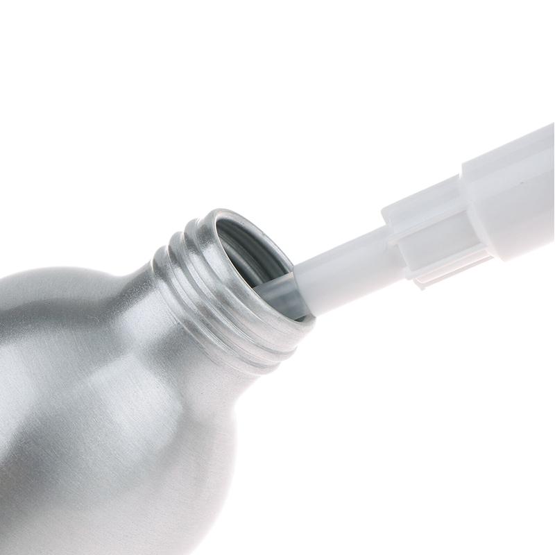 30-150-300Ml Spiralna Główka Pompki do Balsamu Płyn do Mycia Rąk Żel do Mycia Twarzy Szampon Butelka Aluminiowa Dozownik do Balsamu Pusta