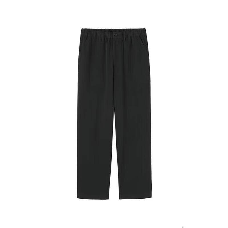 MUJI Men's Stretch Herringbone Cargo Pants