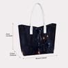 Gothic Skull Candle Pattern Tote Bag Dark Fashion Daily Carry Handbag for Casual Use