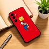 Cartoon Super M-MarioS Bros  Phone Case Black Silicone Soft For Samsung Galaxy A73,A72,A71,A70,A53,A52,A51